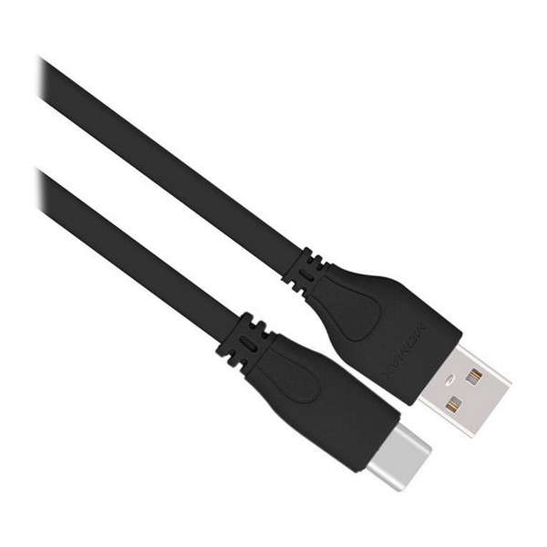 

Кабель USB (папа) = USB type C (папа) 1 м Momax DTA7D, Go Link Type-C Black (DTA7D)