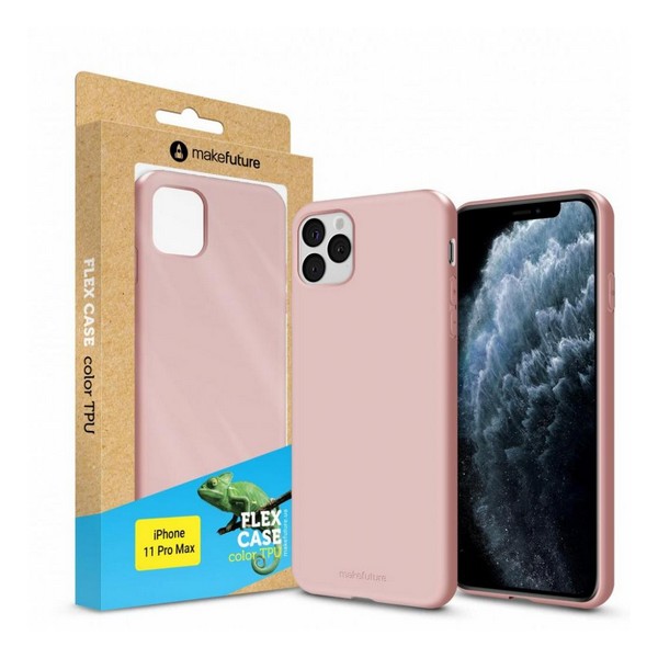 

Накладка для iPhone 11 Pro Max MakeFuture Flex Case (Soft-touch TPU) Rose, iPhone 11 Pro Max Flex Case (Soft-touch TPU)