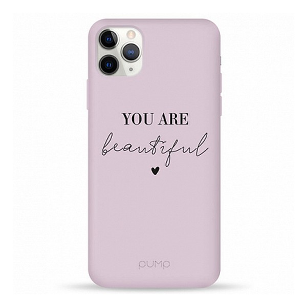 

Накладка для iPhone 11 Pro Max Pump Silicone Minimalistik You Are Beautiful, iPhone 11 Pro Max Pump Silicone Minimalistik You Are Beautiful