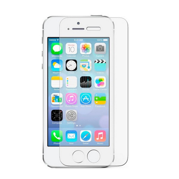 

Захисне скло Apple iPhone 5/5S/SE clear glass 0.33mm (2 шт) прозоре Smart Devil, Apple iPhone 5/5S/SE clear glass 0.33mm