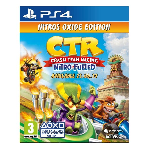

Гра Sony PS4 Crash Team Racing Nitro Oxide Edition (англійська версія, Crash Team Racing Nitro Oxide Edition PS4