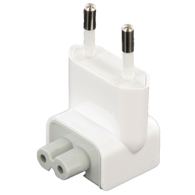 Мережевий перехідник Infinity IEC C7  -  EU для Apple (2000985553445) White