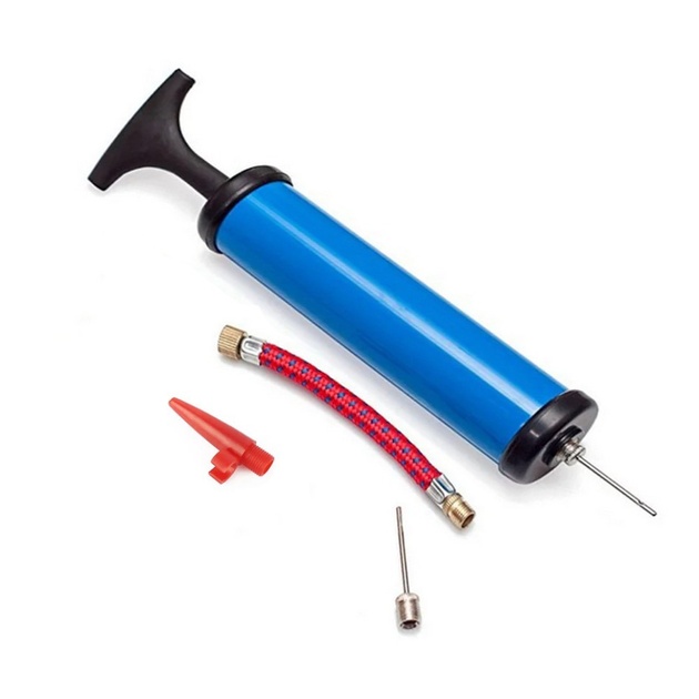 Насос ручний для мячів, надувних виробів Newt Pump NE-P-18B синій