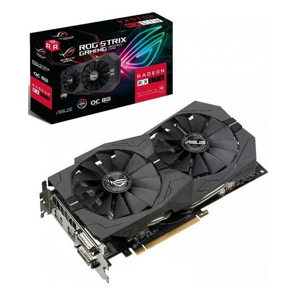 

Відеокарта Asus ROG-STRIX-RX570-O8G-GAMING, ROG-STRIX-RX570-O8G-GAMING