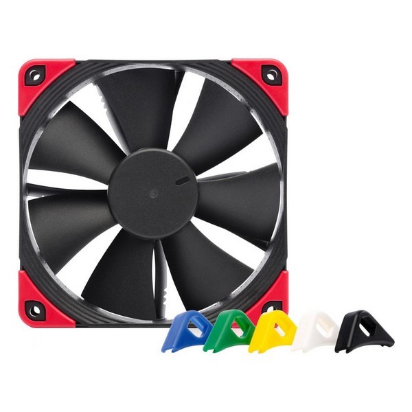 Вентилятор для ПК Noctua NF-F12 PWM chromax.black.swap
