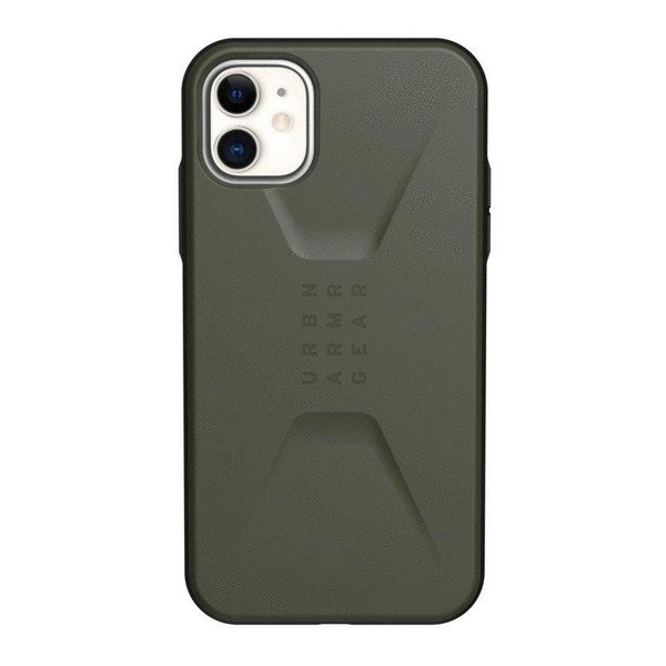 

Накладка для iPhone 11 UAG Olive Green, iPhone 11 Civilian Olive Drab (11171D117272)