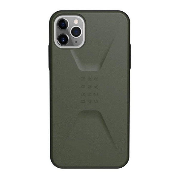

Накладка для iPhone 11 Pro Max UAG Olive Green, iPhone 11 Pro Max Civilian Olive Drab (11172D117272)