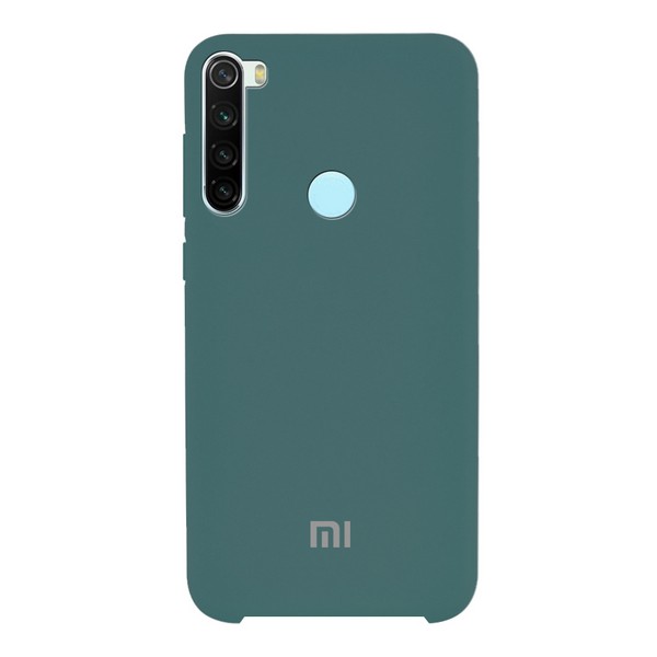 

Накладка для Xiaomi Redmi Note 8 Epik Silicone case Green, Silicone case для Xiaomi Redmi Note 8