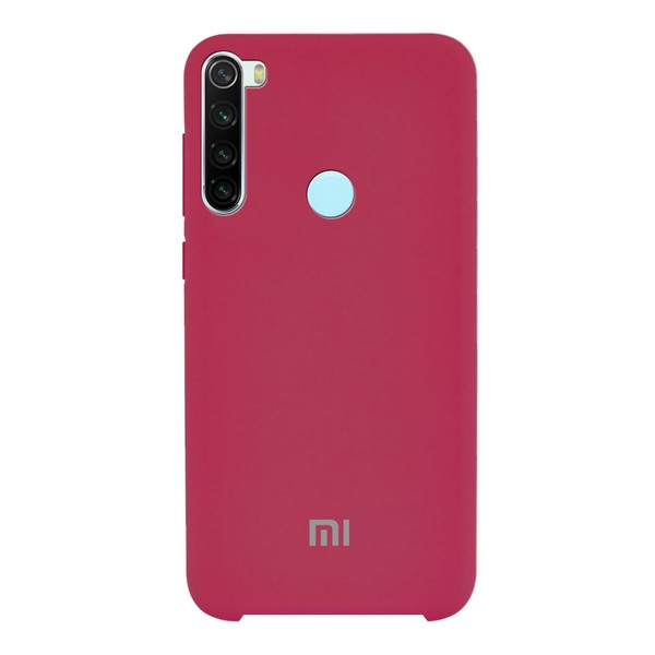

Накладка для Xiaomi Redmi Note 8 Epik Silicone case Rose Red, Silicone case для Xiaomi Redmi Note 8