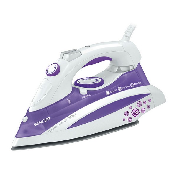 Праска Sencor SSI 8441 Purple White з парою Sencor - купити в Україні