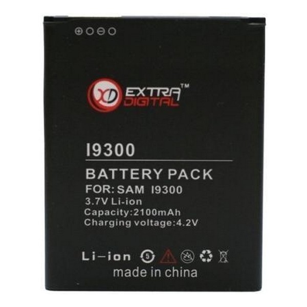 

Акумулятор ExtraDigital Samsung i9300 Galaxy S3 (BMS6313) 1600mAh, Аккумулятор для Samsung GT-i9300 Galaxy S3 (1600 mAh) - BMS6313