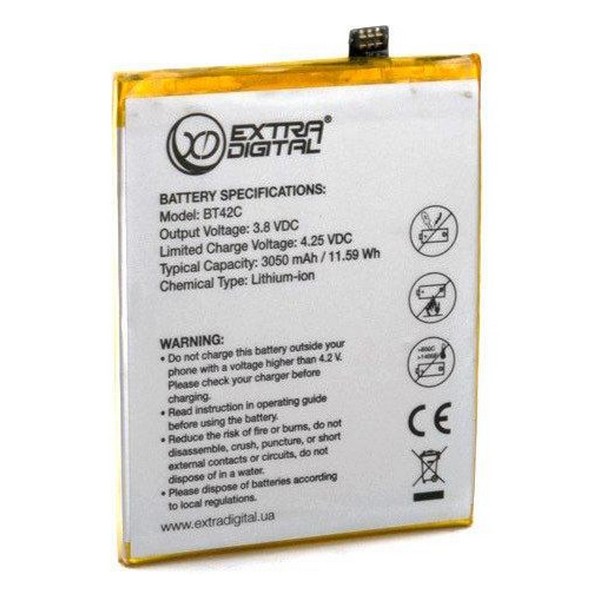 

Акумулятор ExtraDigital Meizu M2 Note (BMM6459) 3050mAh, BMM6459 (3050 mAh)