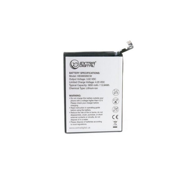 

Акумулятор ExtraDigital Honor V10 (BMH6475) 3650mAh, BMH6475 (3650 mAh)