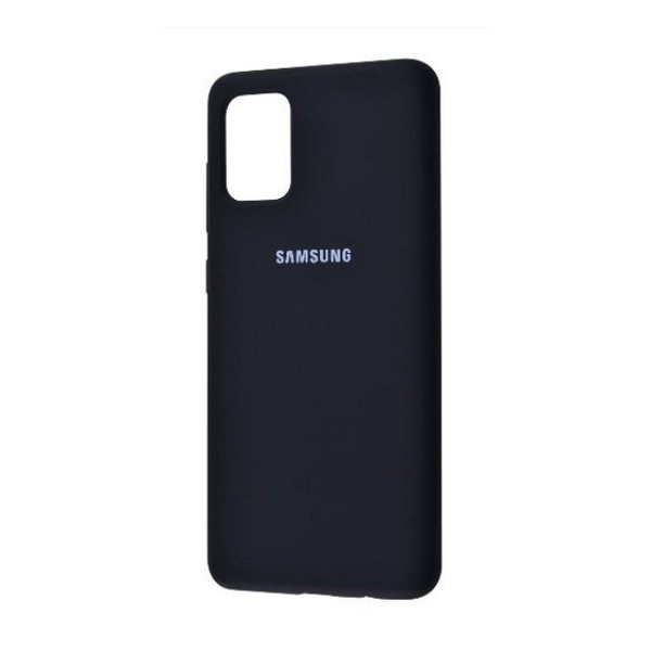 

Накладка для Samsung Galaxy A715 A71 Silicone Case Full Protective Black, Samsung Galaxy A715 A71 Silicone Case Full Protective