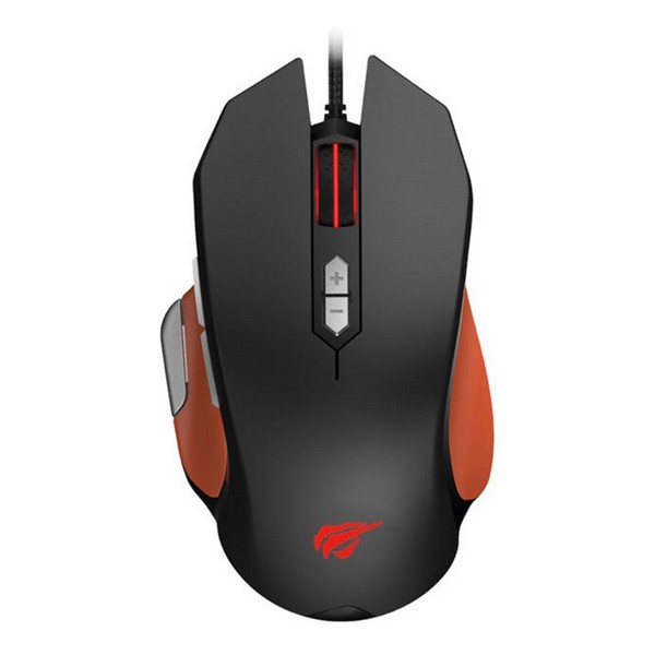 

Мишка USB ігрова Havit HV-MS762 Black/Orange, HV-MS762 Black/Orange