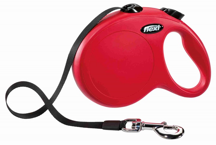 Повідець для тварини Flexi New Classic M 5 м/25 кг Red (11713)