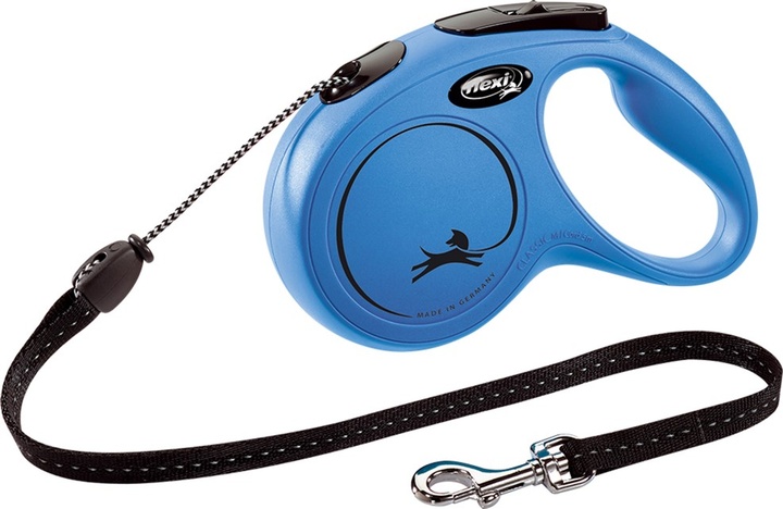 Повідець для тварини Flexi New Classic S 8 м/12 кг Blue (11802)