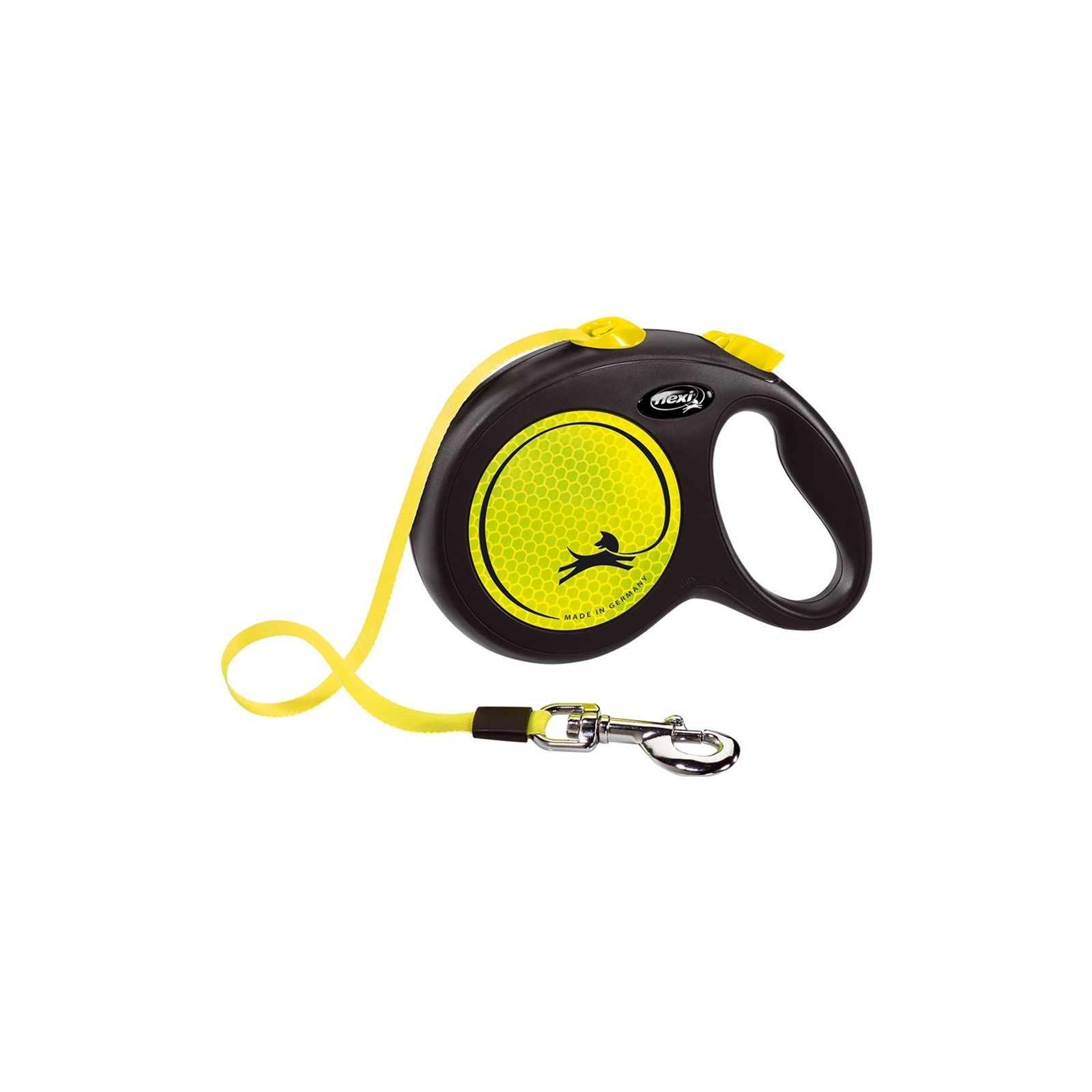 Повідець для тварини Flexi Neon L 5 м/50 кг Yellow (FL 031711)