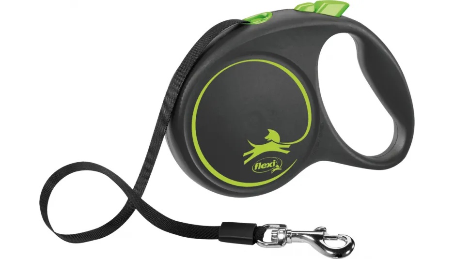 Повідець для тварини Flexi Black Design L 5м/50 кг Green (FL 034125)