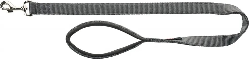 Повідець для тварини Trixie Premium LXL 1 м/25 мм Graphite (200316)