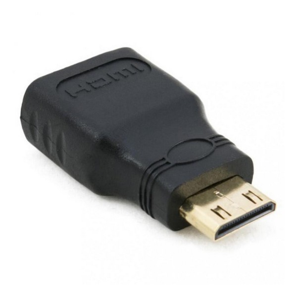 Перехідник Extradigital KBH1652 HDMI (мама) - miniHDMI (тато) Black