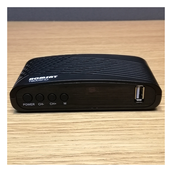 

Тюнер Т2 Romsat T8005HD Black Презентаційна модель, T8005HD Після гарантійного ремонту