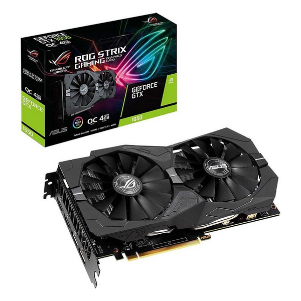 

Відеокарта Asus ROG-STRIX-GTX1650-4G-GAMING, ROG-STRIX-GTX1650-4G-GAMING