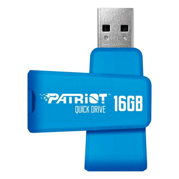 

Флеш память 16GB Patriot Color Quick Drive USB 3.1 Blue (PSF16GQDBL3USB, 16 GB Color Quick Drive USB 3.1 Blue (PSF16GQDBL3USB)