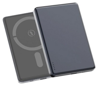 Зовнішній портативний акумулятор Aspor A381 Magnetic Wireless 5000mAh Blue (Type-C/20W)