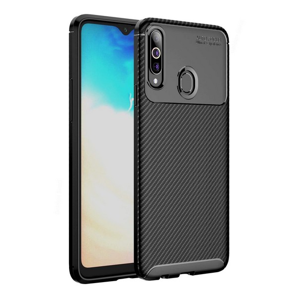 

Накладка для Samsung Galaxy A207 A20s BeCover Carbon New Series Black, Samsung Galaxy A207 A20s BeCover Carbon New Series