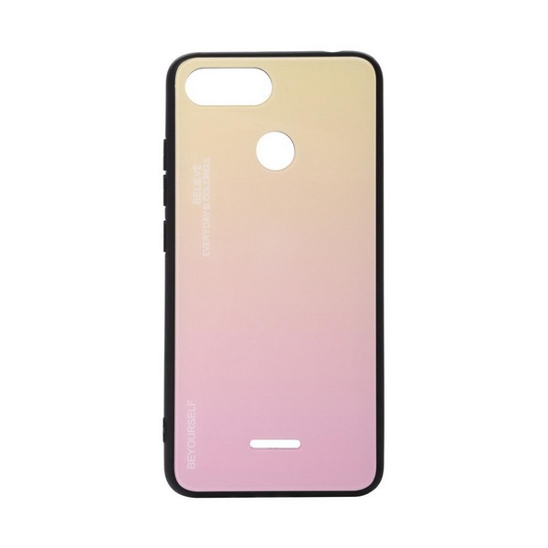 

Накладка для Xiaomi Redmi 6A BeCover Gradient Glass Yellow Pink, Xiaomi Redmi 6A BeCover Gradient Glass