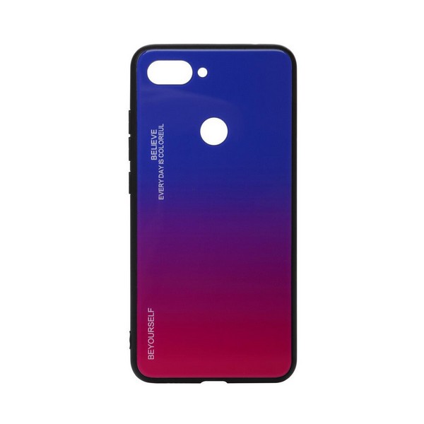 

Накладка для Xiaomi Mi 8 Lite BeCover Gradient Glass Red Blue, Xiaomi Mi 8 Lite BeCover Gradient Glass