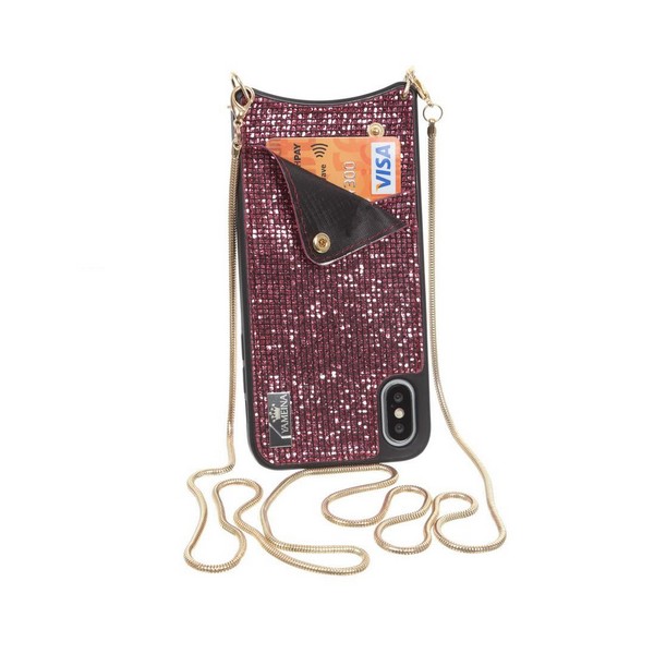 

Накладка для iPhone X/iPhone XS BeCover Glitter Wallet Pink, iPhone X/iPhone Xs BeCover Glitter Wallet