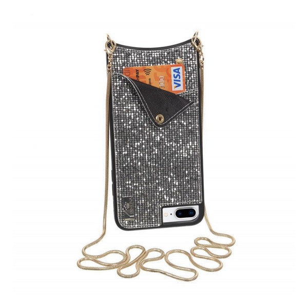 

Накладка для iPhone 6 Plus/6s Plus BeCover Glitter Wallet Silver, iPhone 6 Plus/6s Plus BeCover Glitter Wallet