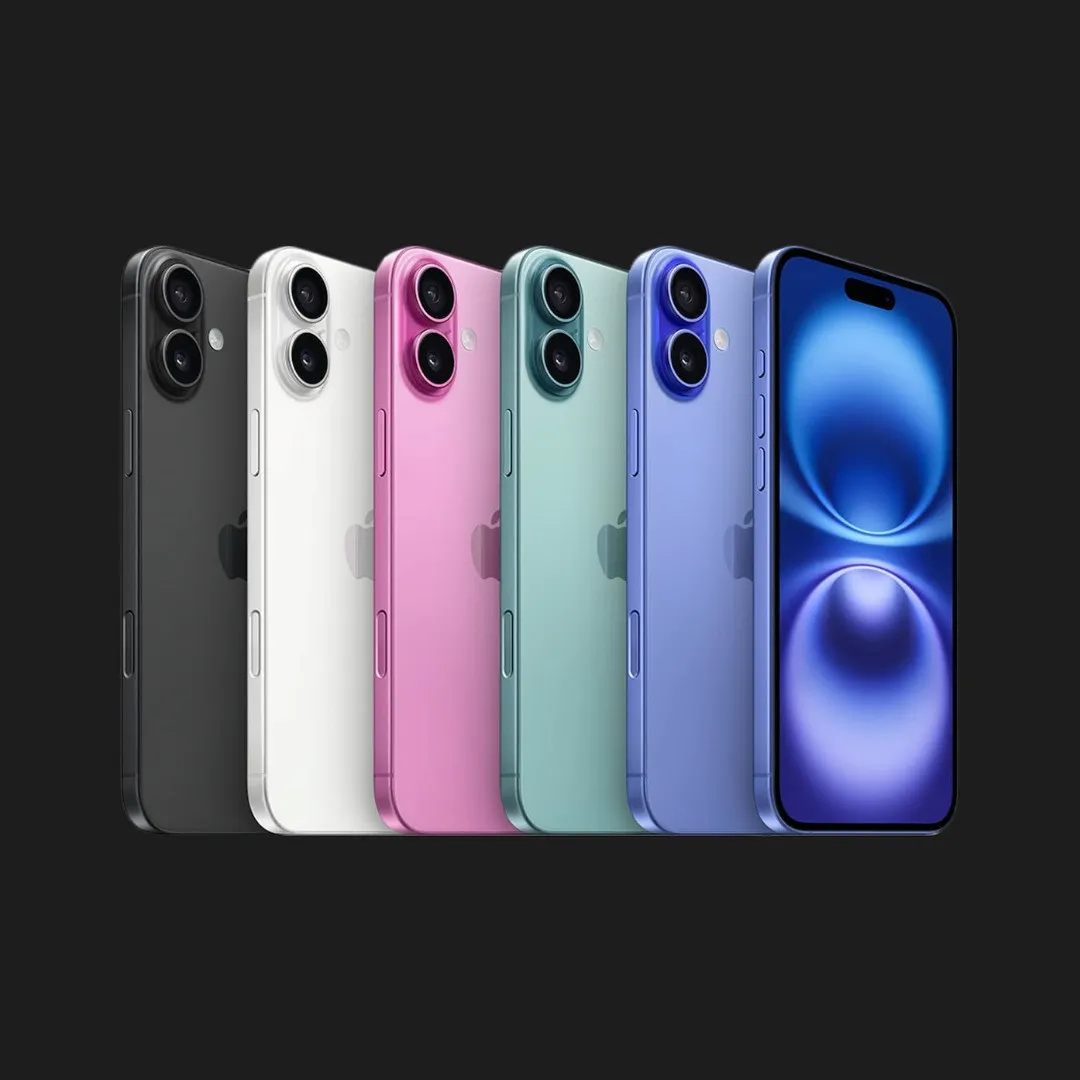 Смартфон Apple iPhone 16 Plus 256GB eSIM White купити, ціна та