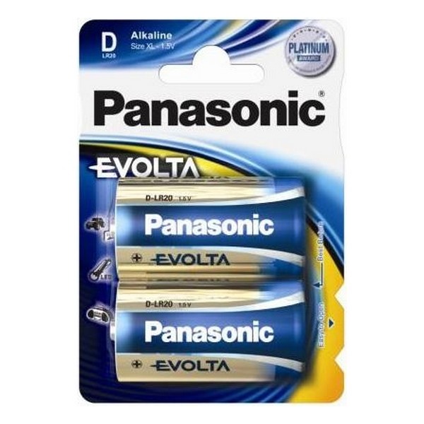 

Батарейка D Panasonic Alkaline Evolta (LR20EGE/2BP) блістер (2шт, D bat Alkaline 2шт EVOLTA (LR20EGE/2BP)