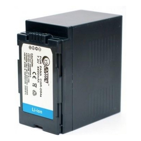 

Акумулятор Extradigital Panasonic CGA-D54S 5400 mAh, Аккумулятор для Panasonic CGA-D54S - BDP2549