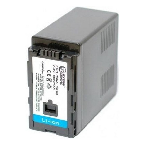 

Акумулятор Extradigital Panasonic VW-VBG6 6600 mAh, Аккумулятор для Panasonic VW-VBG6 - BDP2589