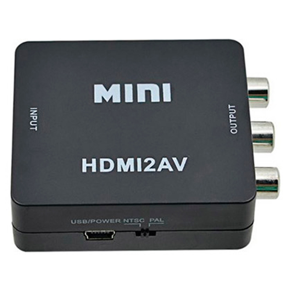 

Адаптер STLab (U-995) HDMI-AV/RCA/CVBS, HDMI - RCA Black (U-995)