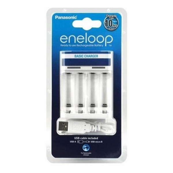 

Зарядний пристрій AA/AAA Panasonic Basic USB Charger (BQ-CC61USB, Basic USB Charger (BQ-CC61USB)