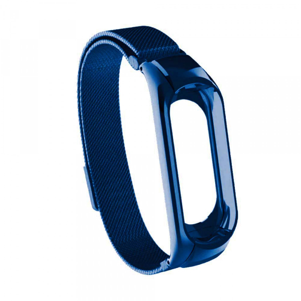 Ремінець для фітнес-браслету Infinity Xiaomi Mi Band 7 Milanese Loop Blue