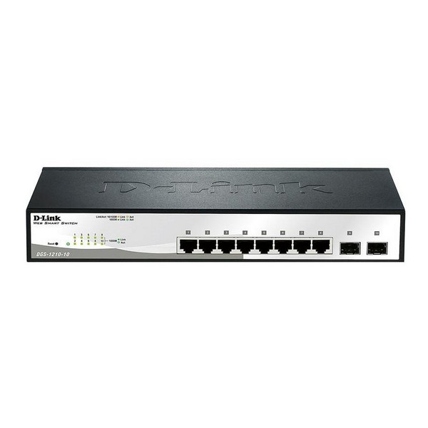 Світч D-Link DGS-1210-10 8 портів