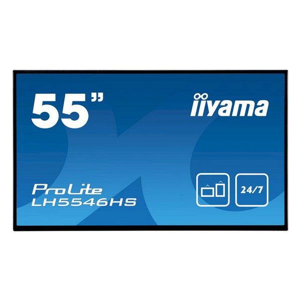 

Монітор 54.6 Iiyama ProLite LH5546HS-B1 Black, ProLite LH5546HS-B1 Black