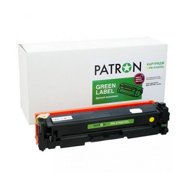

Картридж Patron HP CLJ CF412A Yellow Green Label CT-HP-CF412A-Y-PN-GL (PN-410AYGL, HP CLJ CF412A Yellow Green Label CT-HP-CF412A-Y-PN-GL (PN-410AYGL)