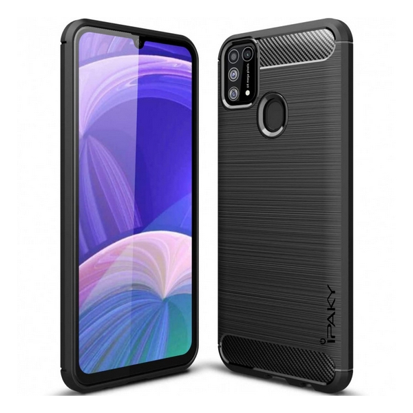

Накладка для Samsung Galaxy M315 M31 iPaky TPU Slim Series Black, Samsung Galaxy M315 M31 iPaky TPU Slim Series Black