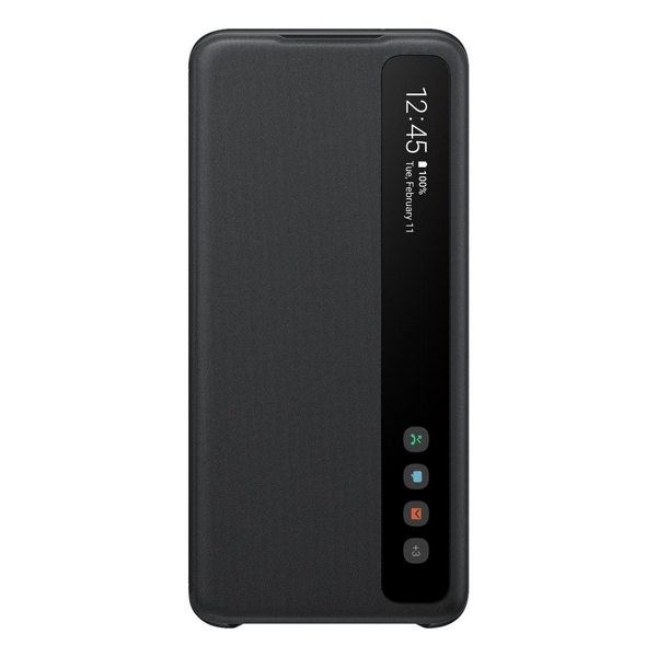 

Накладка для Samsung Galaxy G980 S20 Samsung Clear View Cover Black, Samsung Galaxy G980 S20 Samsung Clear View Cover