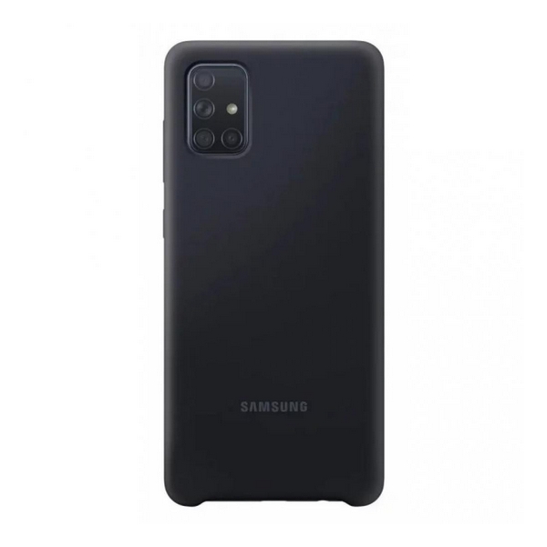 

Накладка для Samsung Galaxy A715 A71 Samsung Silicone Cover Black, Samsung Galaxy A715 A71 Samsung Silicone Cover