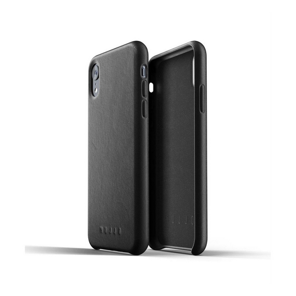 

Накладка для iPhone XR MUJJO Full Leather Black, iPhone XR MUJJO Full Leather