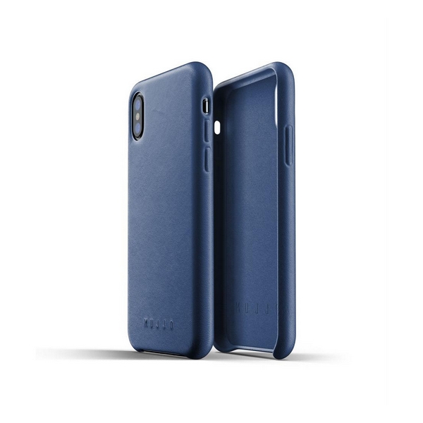 

Накладка для iPhone X/iPhone XS MUJJO Full Leather Blue, iPhone X/iPhone XS MUJJO Full Leather