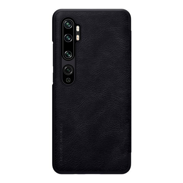 

Чохол-книжка для Xiaomi Mi Note 10/Note 10 Pro Nillkin Qin Series Black, Xiaomi Mi Note 10/Mi Note 10 Pro Nillkin Qin Series